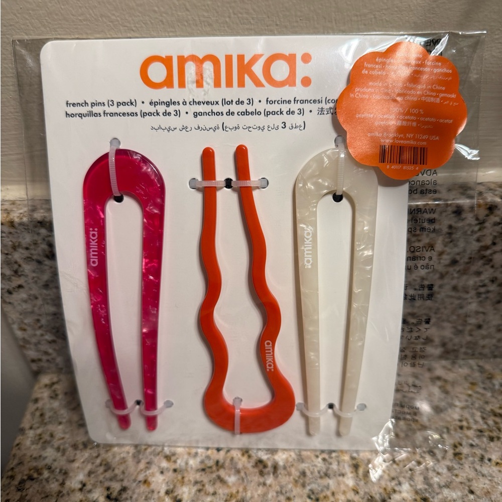 amika French Pins Set - Picture 2 of 3